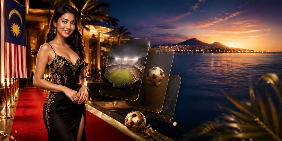 Pemain 85000 menonton pertaruhan bola sepak di Kota Kinabalu Sabah