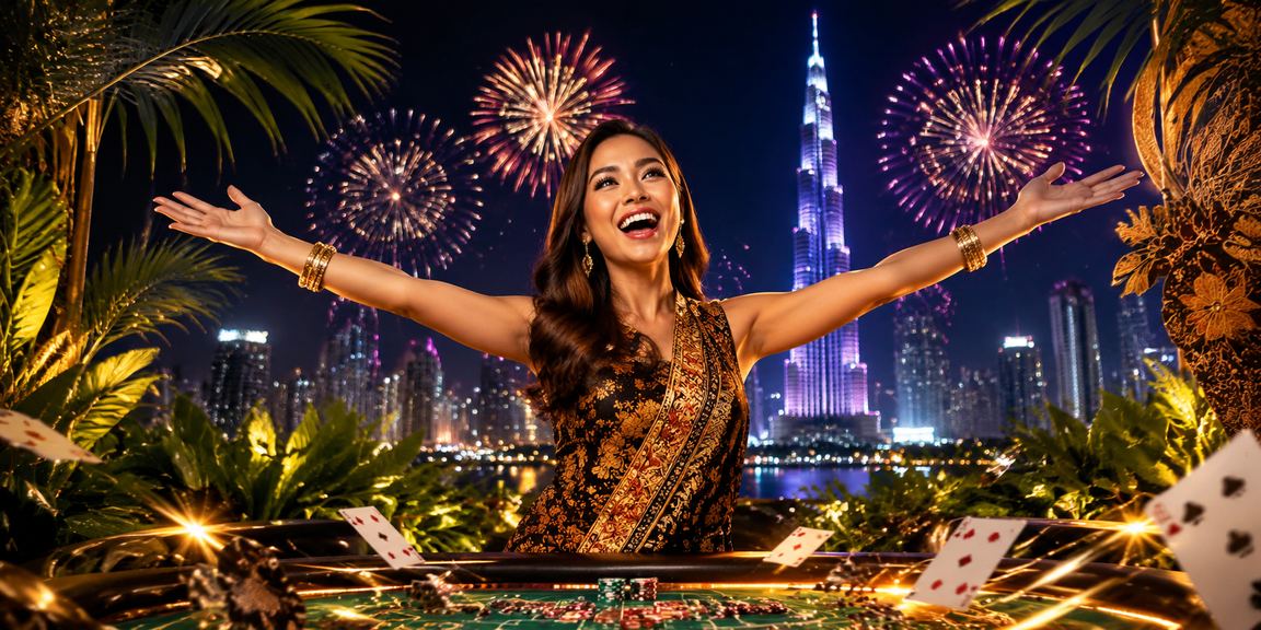 Permainan baccarat bergaya batik khas Malaysia di Kuala Lumpur