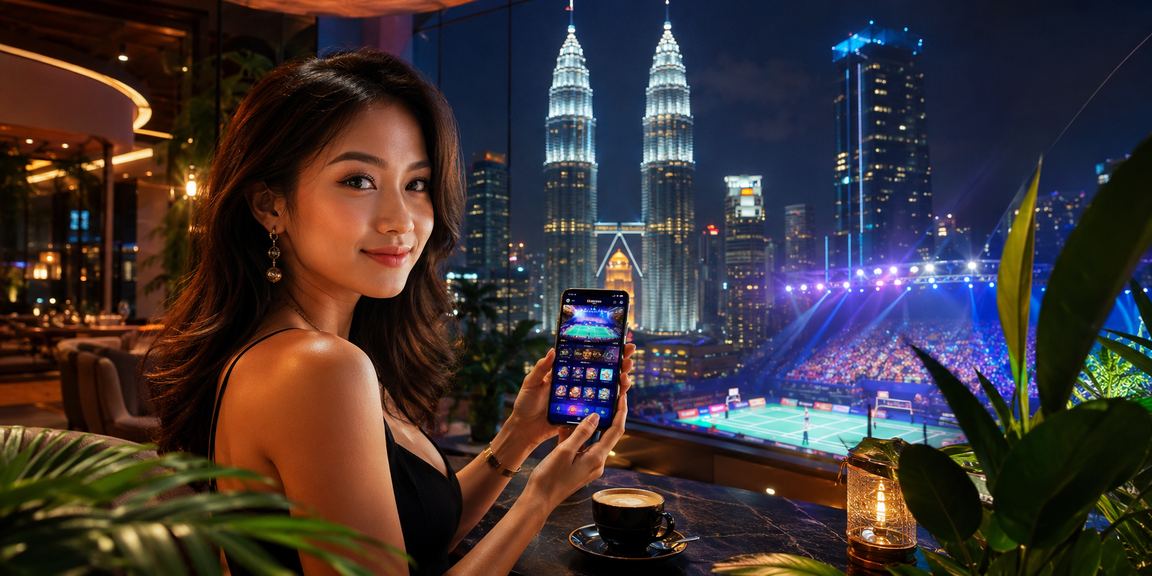 Paparan loteri dalam talian 85000 melalui telefon pintar di Kuala Lumpur