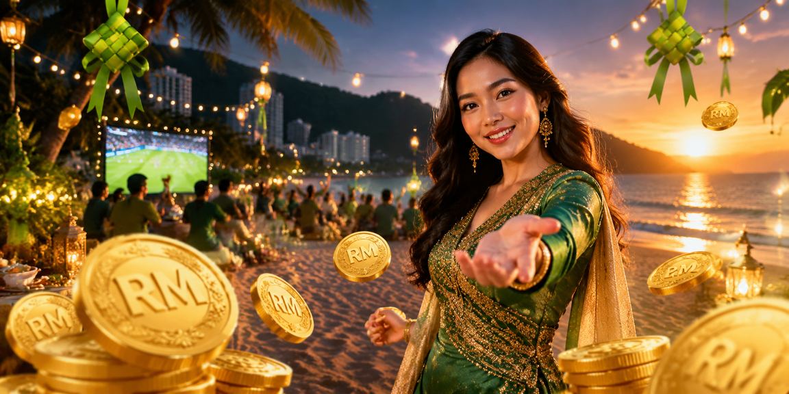 Suasana taruhan bola sepak semasa perayaan Hari Raya di Pulau Pinang